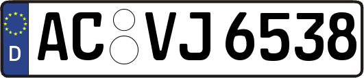 AC-VJ6538
