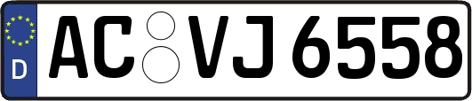 AC-VJ6558