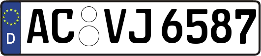 AC-VJ6587