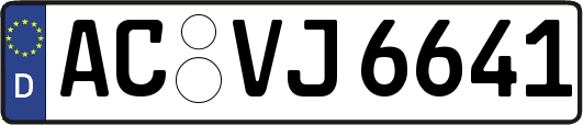 AC-VJ6641