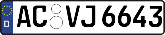 AC-VJ6643
