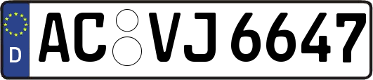 AC-VJ6647