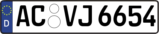 AC-VJ6654