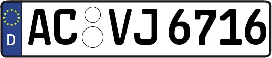 AC-VJ6716