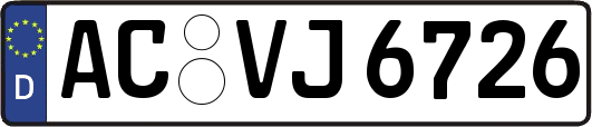AC-VJ6726