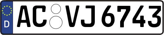 AC-VJ6743