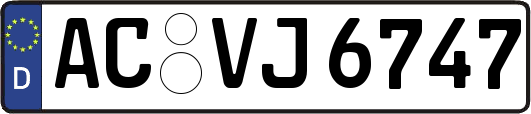 AC-VJ6747