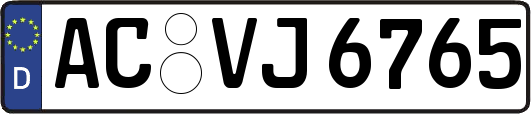AC-VJ6765