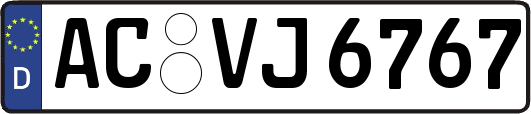 AC-VJ6767