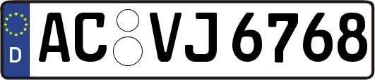 AC-VJ6768