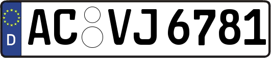 AC-VJ6781