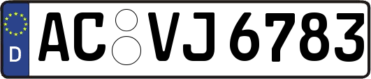 AC-VJ6783