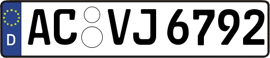 AC-VJ6792