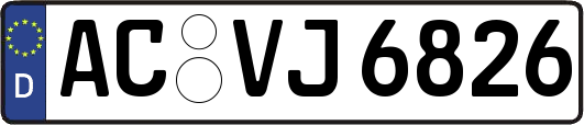 AC-VJ6826