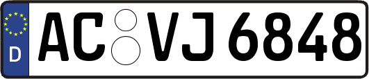AC-VJ6848