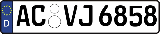 AC-VJ6858