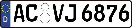 AC-VJ6876
