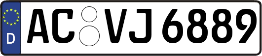 AC-VJ6889
