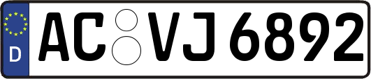 AC-VJ6892
