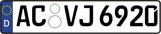 AC-VJ6920