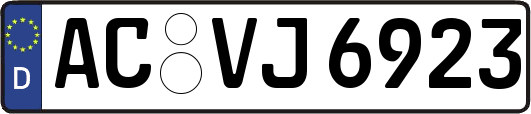 AC-VJ6923