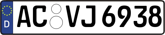 AC-VJ6938