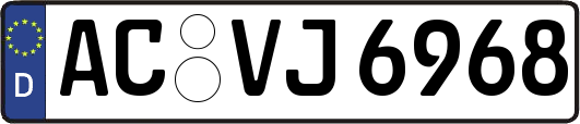 AC-VJ6968