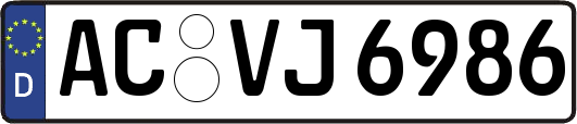 AC-VJ6986