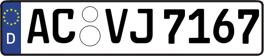 AC-VJ7167