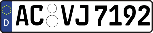 AC-VJ7192