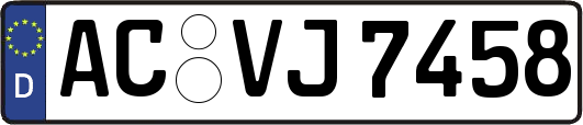 AC-VJ7458