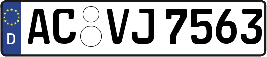 AC-VJ7563