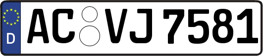 AC-VJ7581
