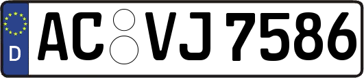 AC-VJ7586
