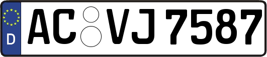 AC-VJ7587