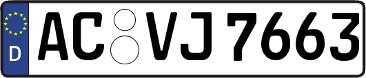 AC-VJ7663