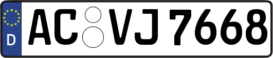 AC-VJ7668