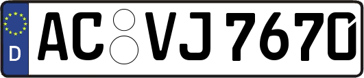 AC-VJ7670