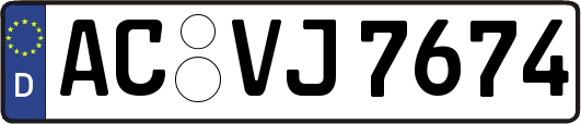 AC-VJ7674