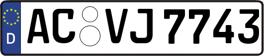 AC-VJ7743