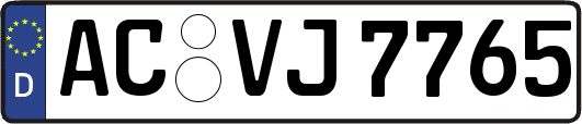 AC-VJ7765