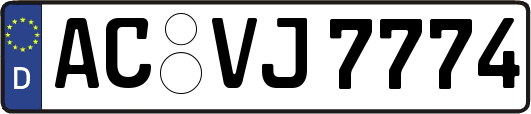 AC-VJ7774