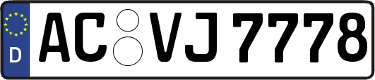 AC-VJ7778