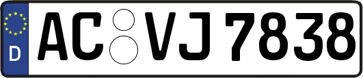 AC-VJ7838