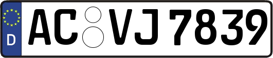 AC-VJ7839