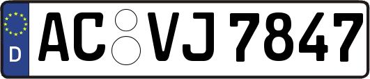 AC-VJ7847
