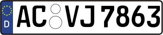 AC-VJ7863