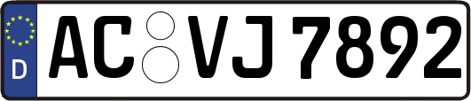 AC-VJ7892