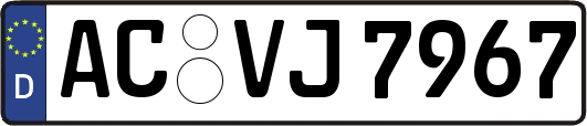 AC-VJ7967