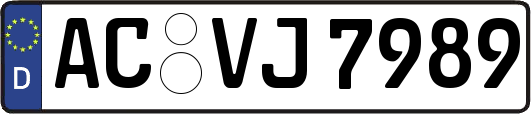 AC-VJ7989